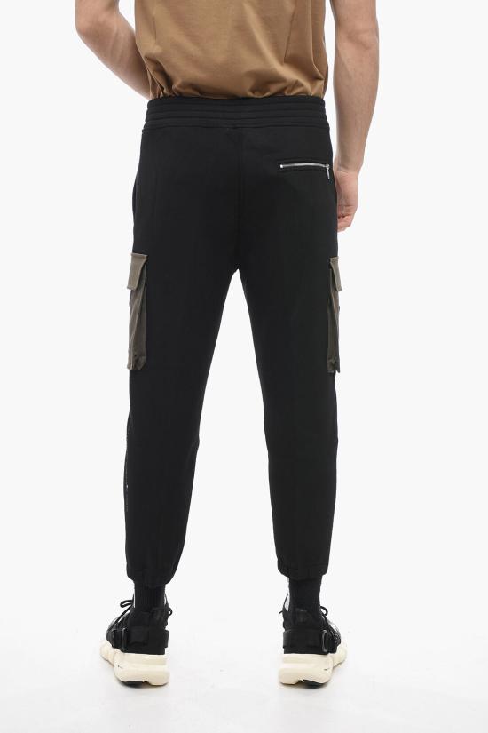  닐바렛 트레이닝/조거 팬츠 BJP007H R502C 1047 Black - NEIL BARRETT