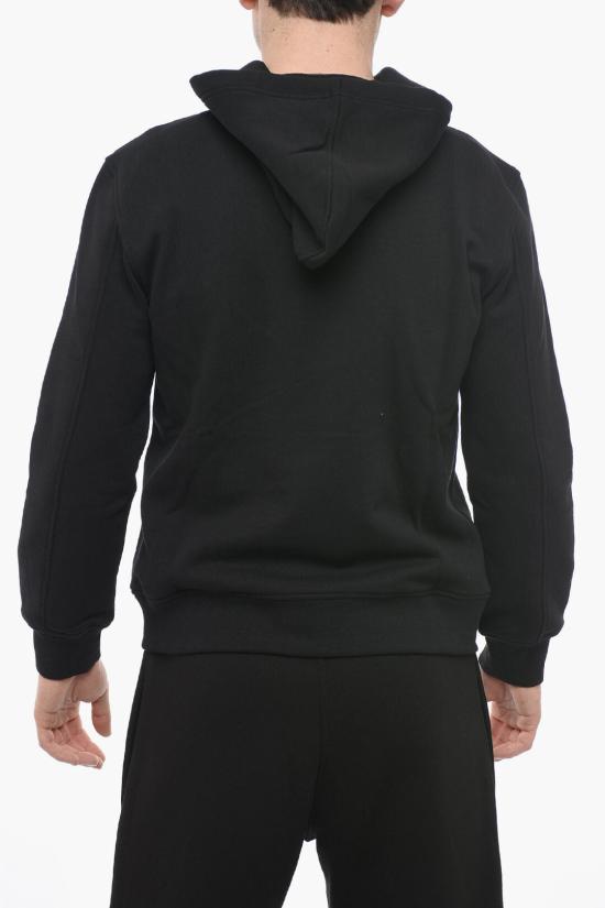  닐바렛 후드 티셔츠 PBJS038S S501S 3278 Black - NEIL BARRETT