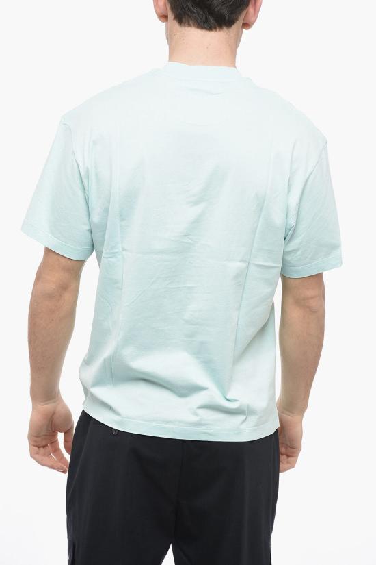  닐바렛 반팔 티셔츠 PBJT158 U504S 3546 Light blue - NEIL BARRETT