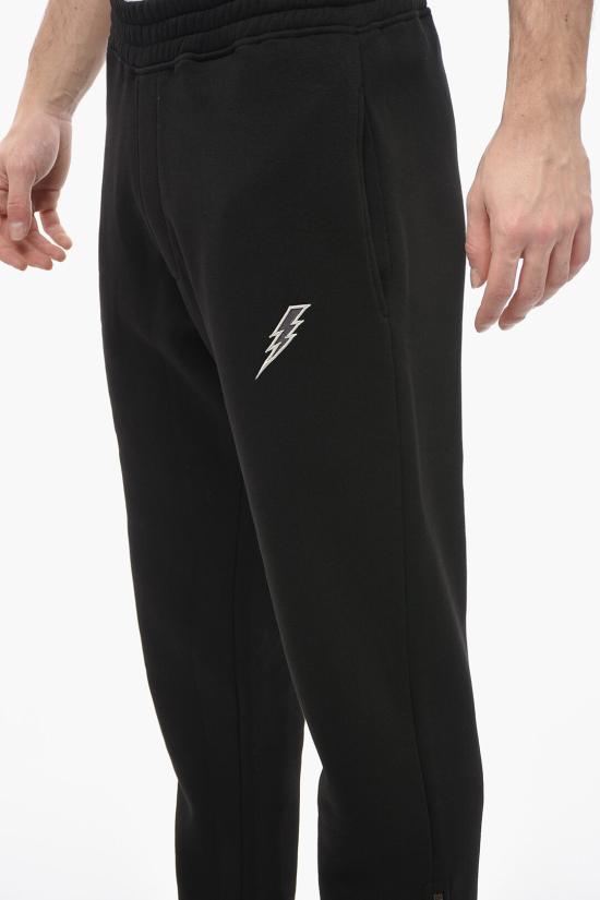  닐바렛 트레이닝/조거 팬츠 PBJP061 U510 01 Black - NEIL BARRETT