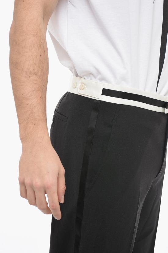  닐바렛 스트레이트 팬츠 PBPA098C U024C 3531 Black - NEIL BARRETT