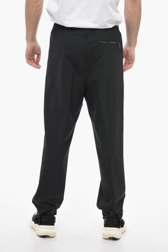  닐바렛 스트레이트 팬츠 PBPA062 U008 01 Black - NEIL BARRETT