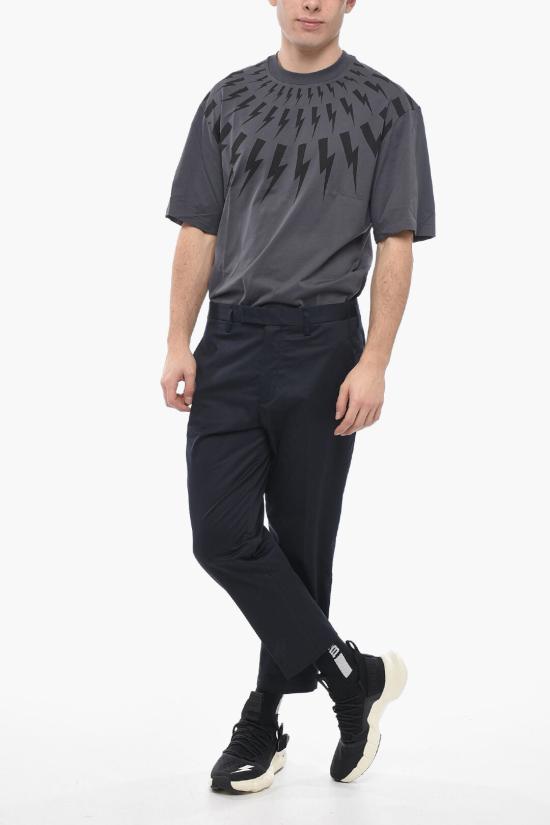  닐바렛 수트 팬츠 PBPA064H U003 466 Blue - NEIL BARRETT