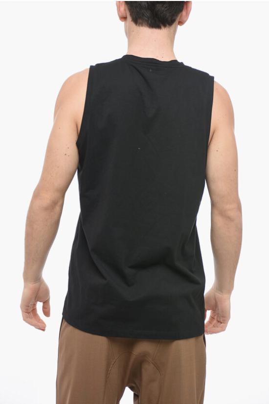  닐바렛 민소매 티셔츠 BJT248E E515 01 Black - NEIL BARRETT