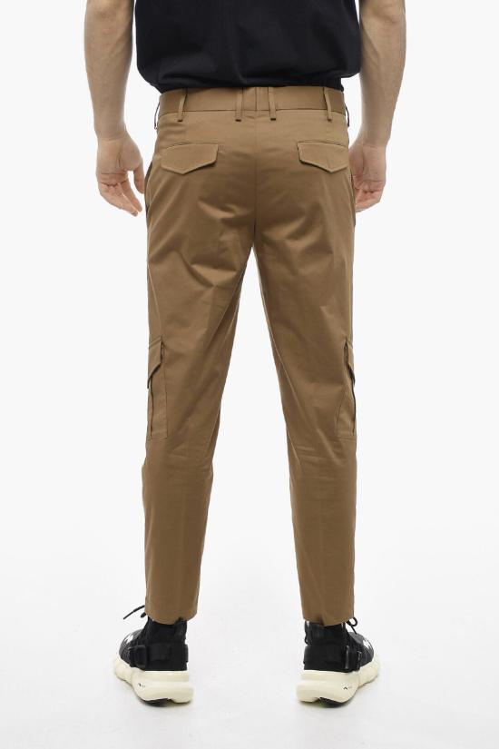  닐바렛 스트레이트 팬츠 PBPA073 U003 1390 Brown - NEIL BARRETT