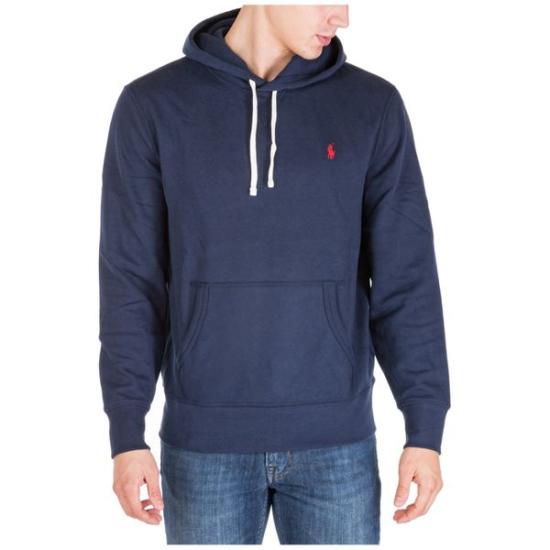  폴로 랄프로렌 포니로고 자수 후드 티셔츠 710766778 007 blue - POLO RALPH LAUREN