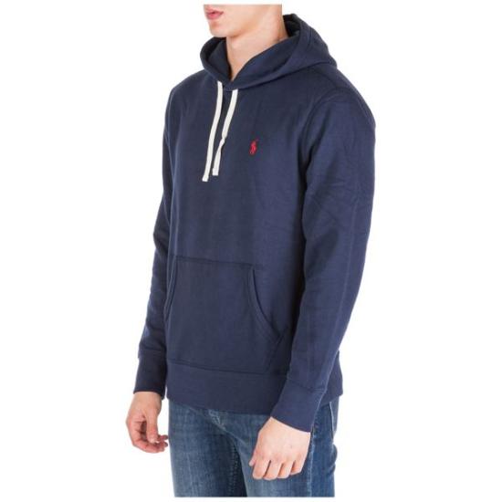  폴로 랄프로렌 포니로고 자수 후드 티셔츠 710766778 007 blue - POLO RALPH LAUREN