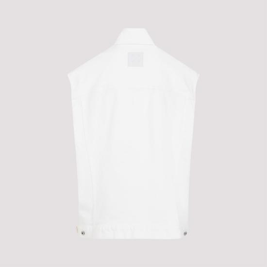  오프화이트 베스트 OMYR002S24DEN001 0202 WHITE - OFF WHITE