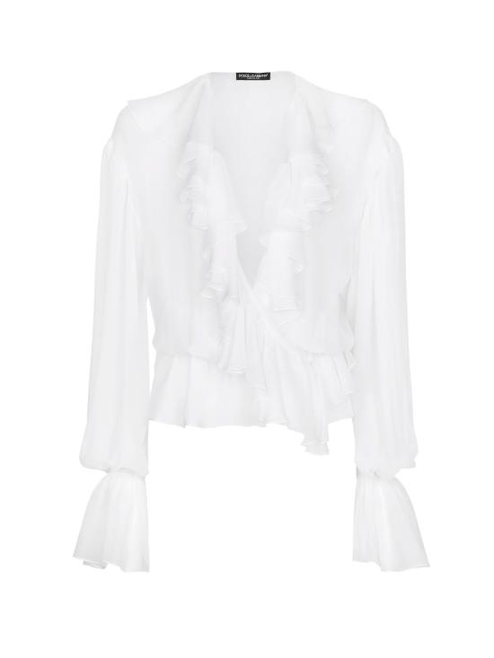  돌체앤가바나 블라우스 F79FGTFU1AT W0800 White