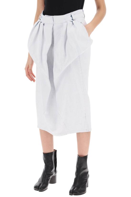 25SS 마르지엘라 미디 스커트 SI0MA0005 S30561 967 - MAISON MARGIELA