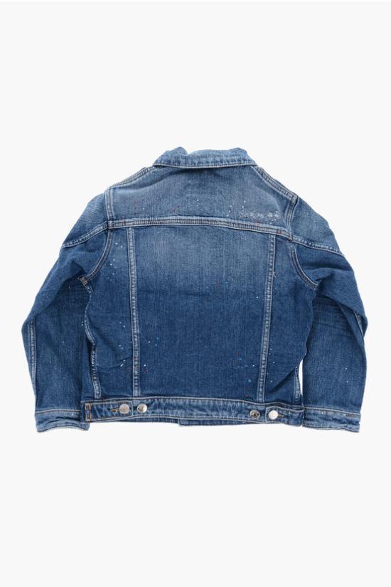  [키즈] 디스퀘어드2 데님 자켓 DQ0395 D0A2M DQ01 Blue - DSQUARED2