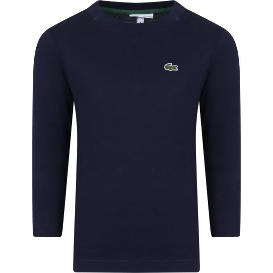 25FW [키즈] 라코스테 캐시미어 니트 TJ1123 166 BLUE