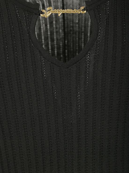  자크뮈스 미디 원피스 241KN356 2358 990 BLACK - JACQUEMUS