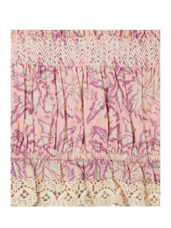  [키즈] 루이스미샤 티셔츠 GRI S24 C0028 PINK DAISY GARDEN - LOUISE MISHA