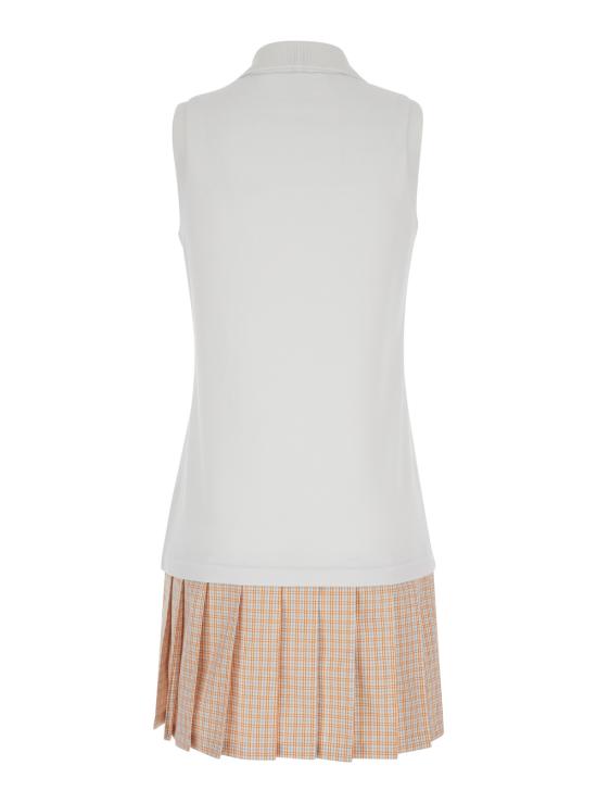 24SS 톰브라운 미디 원피스 FJD107A00050100 White - THOM BROWNE