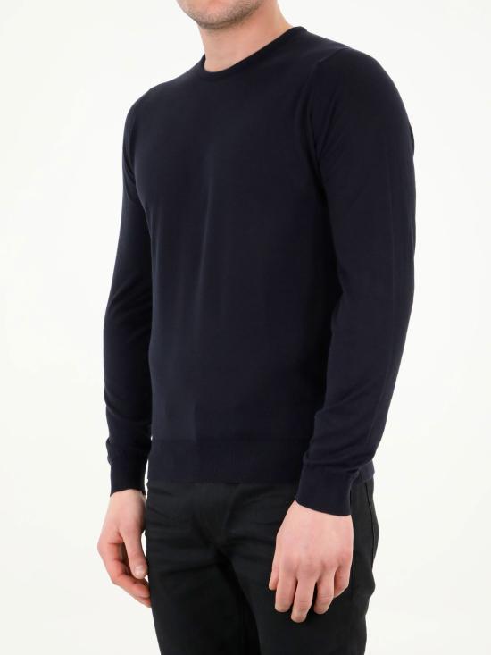  존스메들리 긴팔 티셔츠 HATFIELD BLUE - JOHN SMEDLEY
