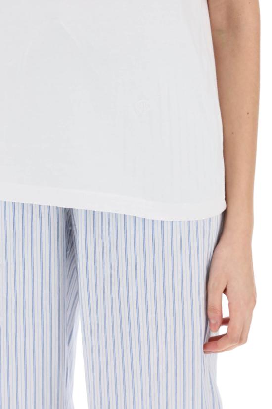  SKALL STUDIO 민소매 티셔츠 CL3018GOTS WHITE - SKALL STUDIO