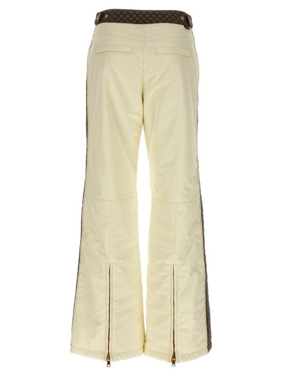  발망 데님 스트레이트 팬츠 BF2PR030XH66GOZ WHITE - BALMAIN