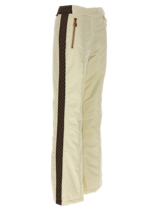  발망 데님 스트레이트 팬츠 BF2PR030XH66GOZ WHITE - BALMAIN