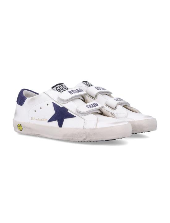 26SS [키즈] 골든구스 스니커즈 F00111F000418 10304 WHITE BLUE DEPTHS - GOLDEN GOOSE