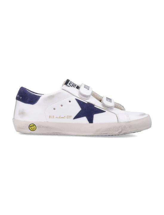 26SS [키즈] 골든구스 스니커즈 F00111F000418 10304 WHITE BLUE DEPTHS - GOLDEN GOOSE