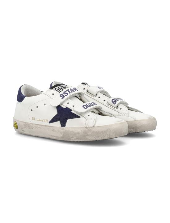 26SS [키즈] 골든구스 스니커즈 F00111F000418 10304 WHITE BLUE DEPTHS - GOLDEN GOOSE