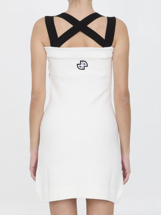 파투 숏 원피스 6815464 KN171 8070 001W WHITE - PATOU