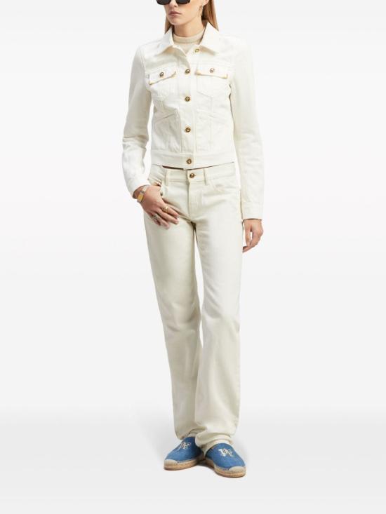  팜앤젤스 데님 스트레이트 팬츠 스트레이트 팬츠 PWYB032R24DEN003 0303 OFF WHITE OFF WHITE - PALM ANGELS