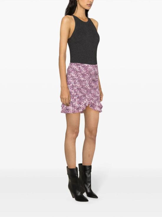  이자벨마랑 숏 스커트 JU0009FAB1J04I 86MA MAUVE - ISABEL MARANT