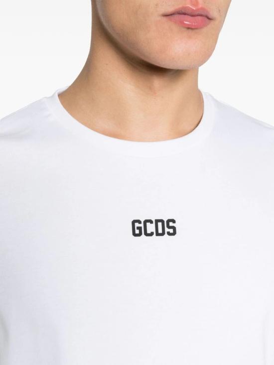  지씨디에스 반팔 티셔츠 A1OM2312JA4 10 BIANCO OTTICO - GCDS