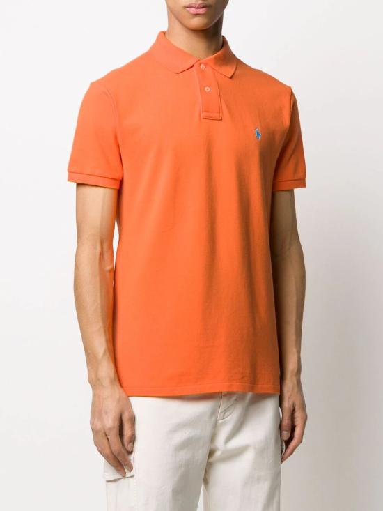  RALPH-LAUREN 폴로 티셔츠 710795080026 RESORT ORANGE - RALPH LAUREN
