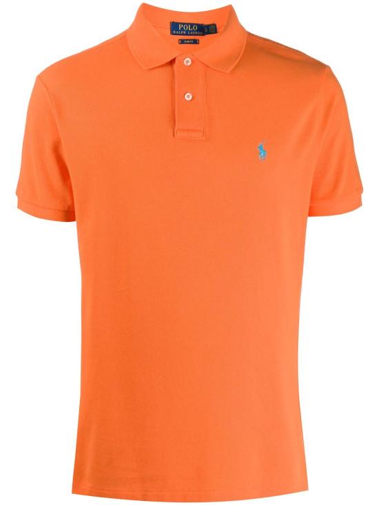 RALPH-LAUREN 폴로 티셔츠 710795080026 RESORT ORANGE