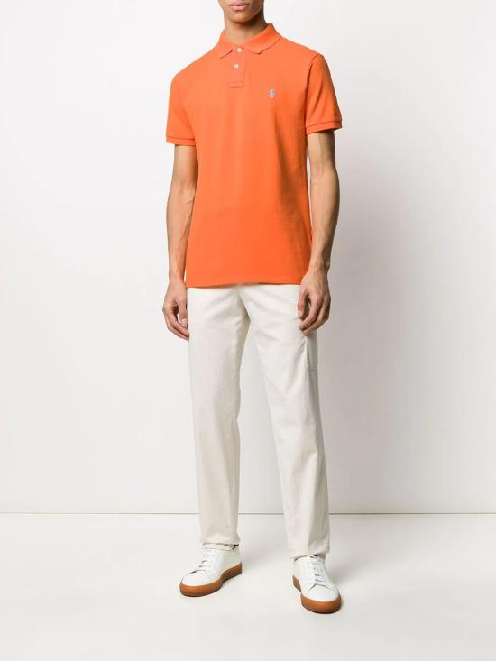  RALPH-LAUREN 폴로 티셔츠 710795080026 RESORT ORANGE - RALPH LAUREN