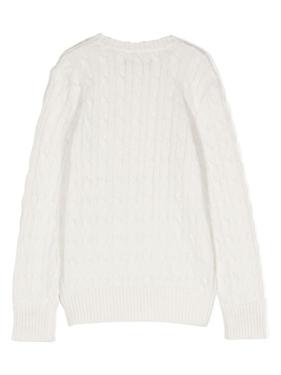  [키즈] 랄프 로렌 캐시미어 니트 323702674059 WHITE - RALPH LAUREN