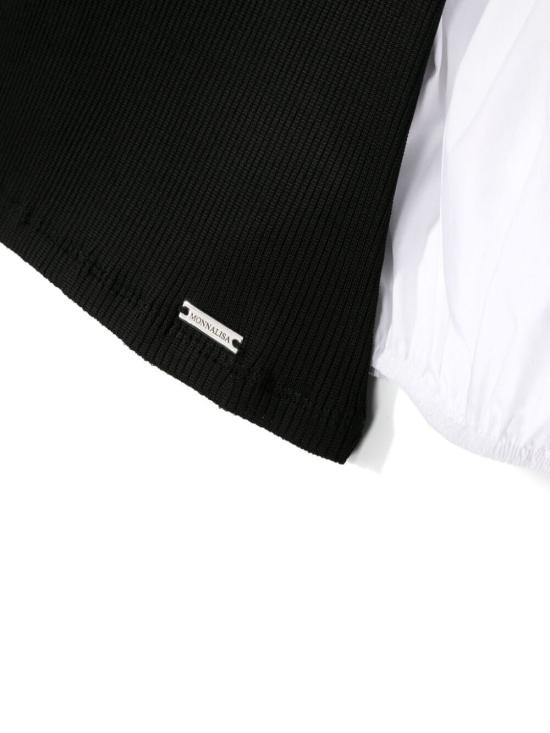 24SS [키즈] 모나리자 블라우스 17C3003116 9950 BIANCO NERO - MONNALISA