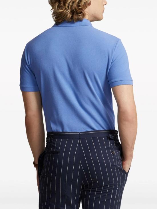  RALPH-LAUREN 폴로 티셔츠 710536856403 NEW ENGLAND BLUE - RALPH LAUREN