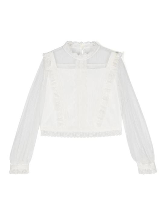 24SS [주니어] 아마야 블라우스 587047 0012 White