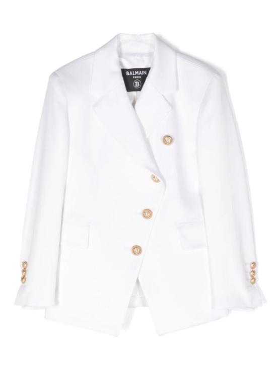 24FW [키즈] 발망 자켓 BU2B34 I0192 100 White