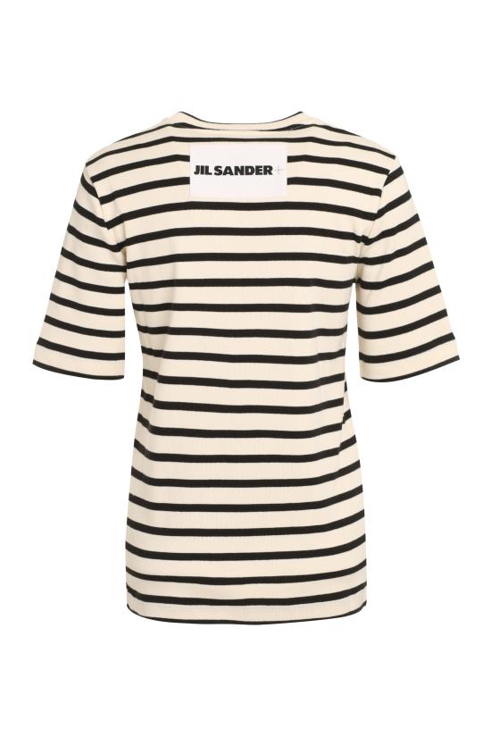 24FW 질샌더 반팔 티셔츠 J40GC0111J46497 080 panna - JIL SANDER