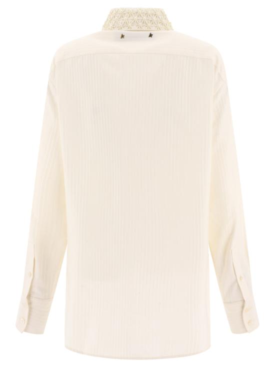  골든구스 셔츠 GWP00820P00137311560 White - GOLDEN GOOSE