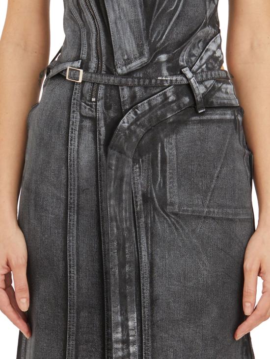  오토링거 데님 원피스 H1704912BLKPNT Black Black - OTTOLINGER