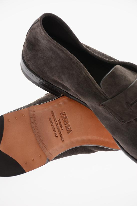  에르메네질도제냐 로퍼 A4675Z LHCAH AFR Brown - ERMENEGILDO ZEGNA