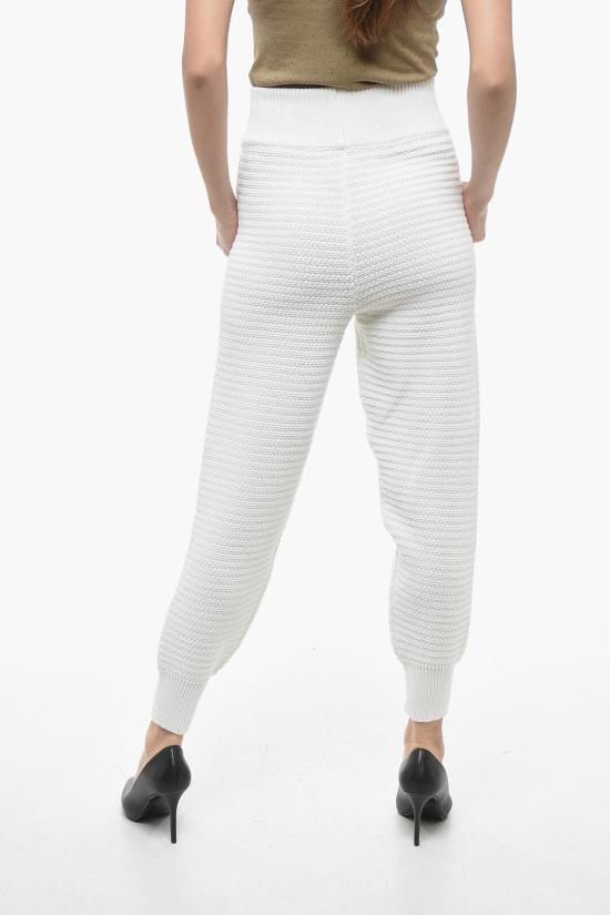  아트 에쎄이 트레이닝/조거 팬츠 AMYP500CO 110 White - ART ESSAY