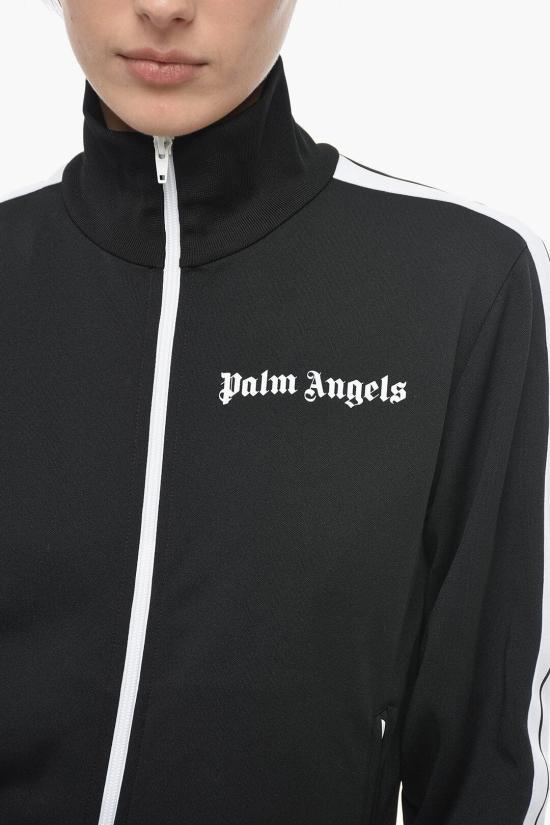  팜앤젤스 긴팔 티셔츠 PWBD019C99FAB0011001 Black White - PALM ANGELS