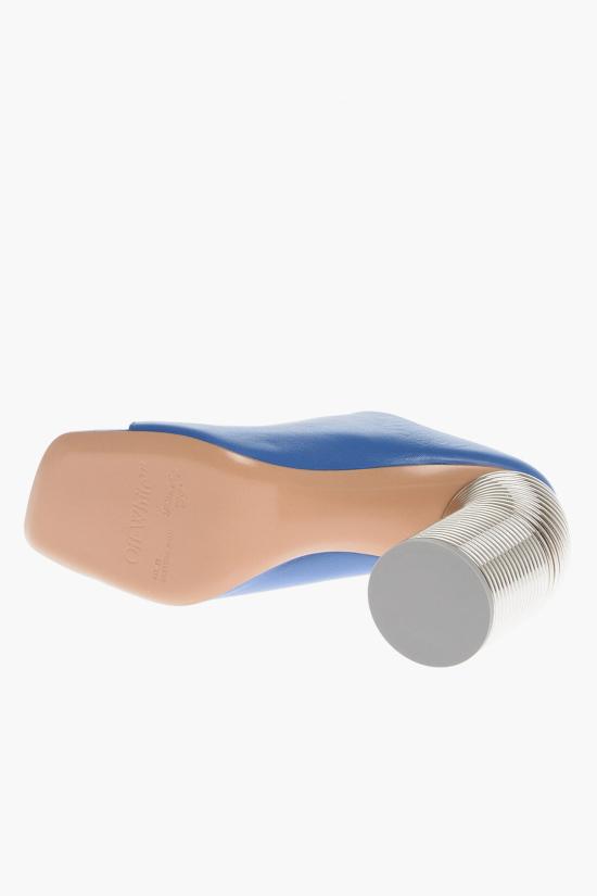 오프화이트 힐/펌프스 OWIH048S23LEA001 4520 Blue - OFF WHITE