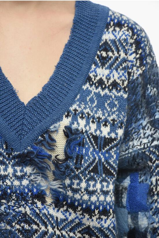  마르지엘라 스웨터 S31GP0095 S17906 001J Light blue - MAISON MARGIELA