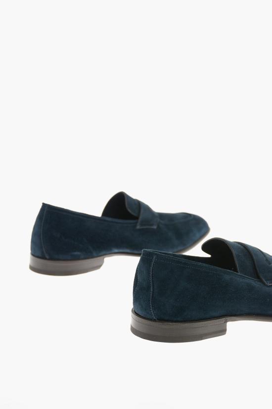  에르메네질도제냐 드레스 슈즈 A4675Z LHCAC MNA Blue - ERMENEGILDO ZEGNA