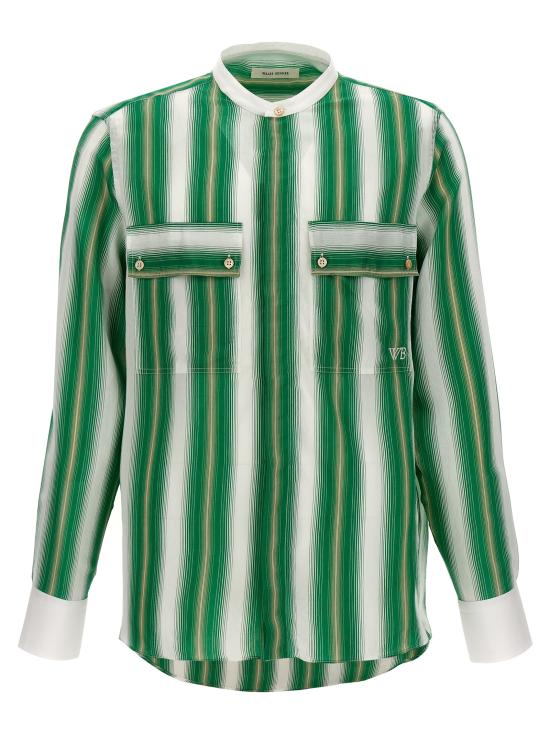  웨일즈보너 긴팔 긴팔 셔츠 MS24SH02VI030070