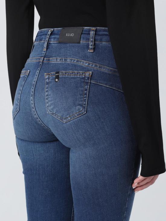 25FW 리우조 데님 스트레이트 팬츠 스트레이트 팬츠 UXX037D4811 78482 Blue - LIU JO