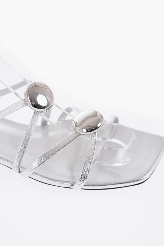  브루노 프리소니 뮬/슬리퍼 23SSBFSHOE40MET800 Silver - BRUNO FRISONI